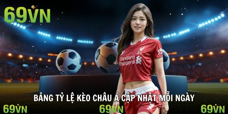 Bảng tỷ lệ kèo châu Á cập nhật mỗi ngày